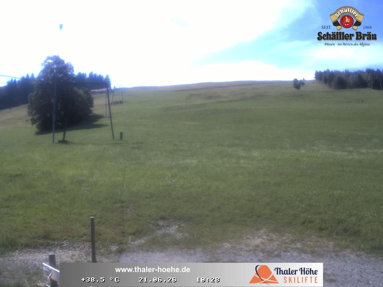 Archiv Foto Webcam Thalerhöhe bei Immenstadt