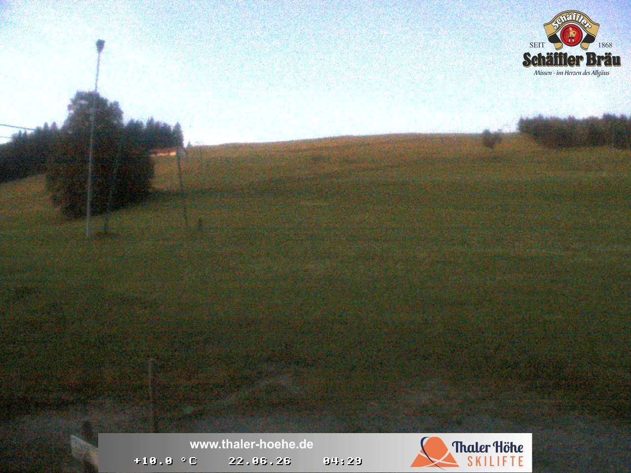 Archiv Foto Webcam Thalerhöhe bei Immenstadt