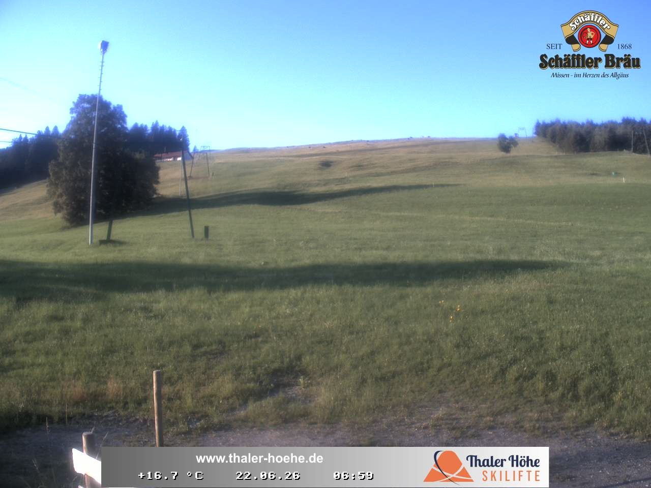 Archiv Foto Webcam Thalerhöhe bei Immenstadt