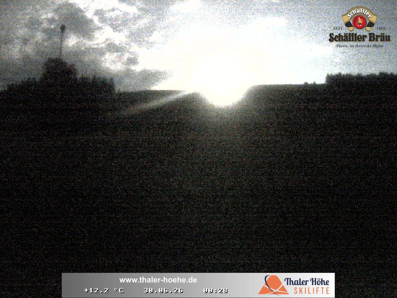 Archiv Foto Webcam Thalerhöhe bei Immenstadt