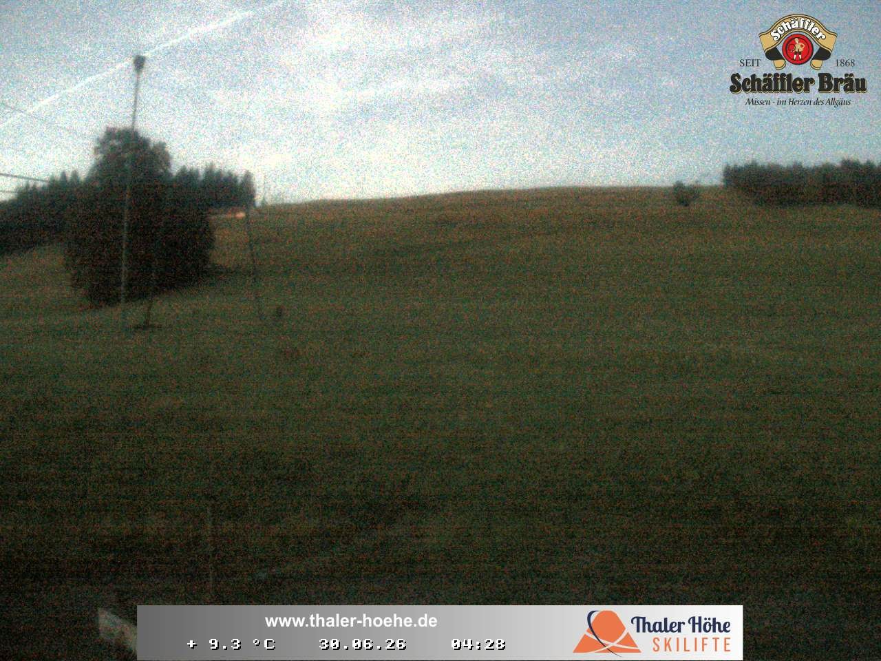Archiv Foto Webcam Thalerhöhe bei Immenstadt