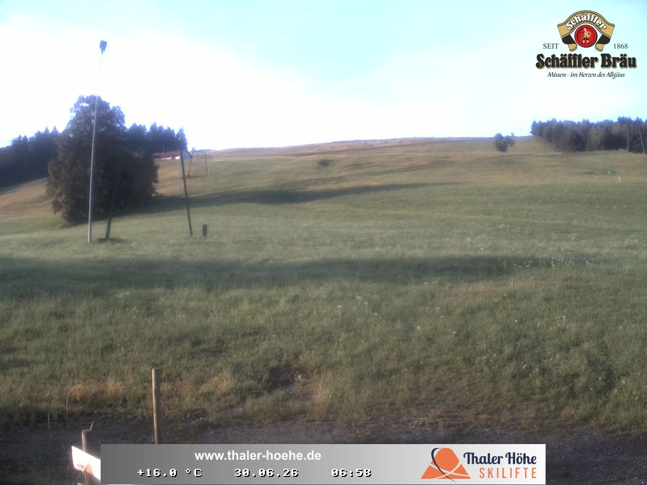 Archiv Foto Webcam Thalerhöhe bei Immenstadt