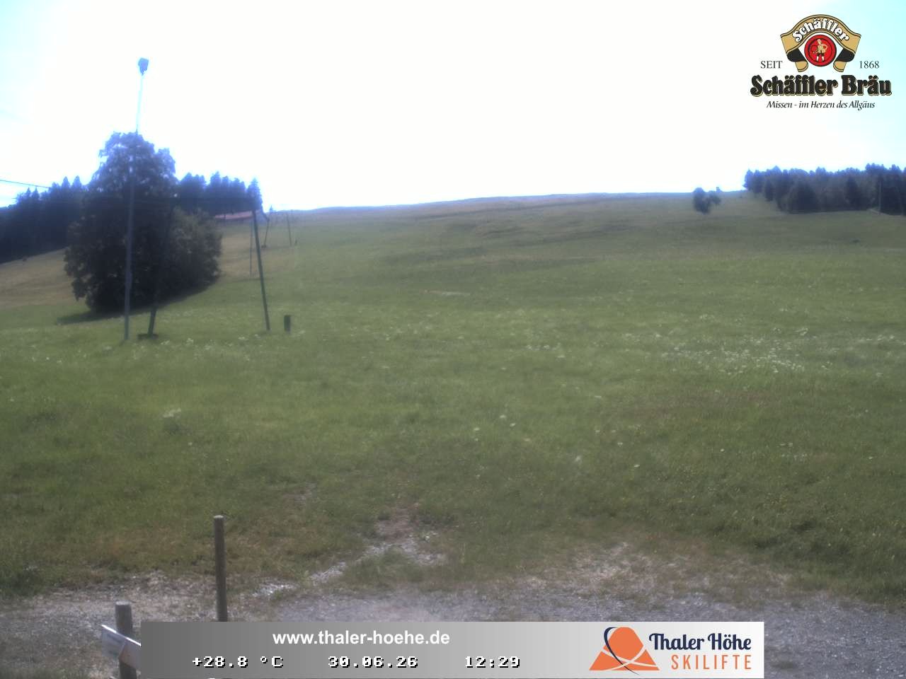 Archiv Foto Webcam Thalerhöhe bei Immenstadt