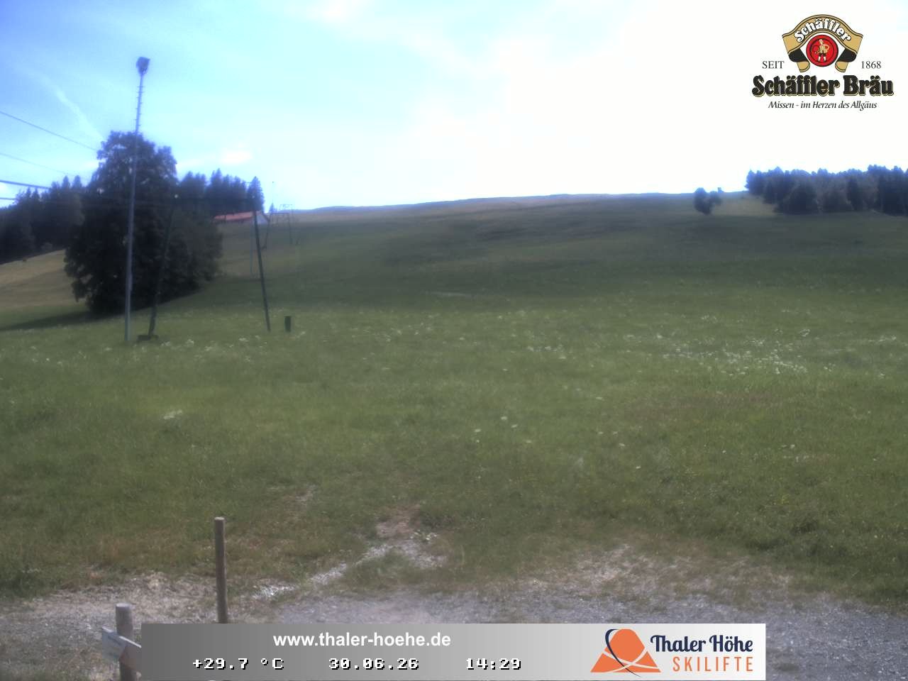 Archiv Foto Webcam Thalerhöhe bei Immenstadt