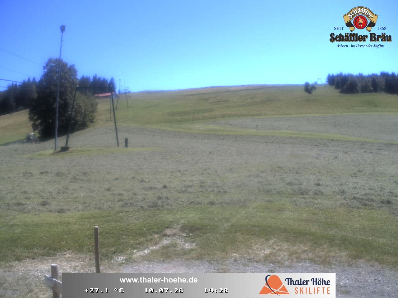 Archiv Foto Webcam Thalerhöhe bei Immenstadt