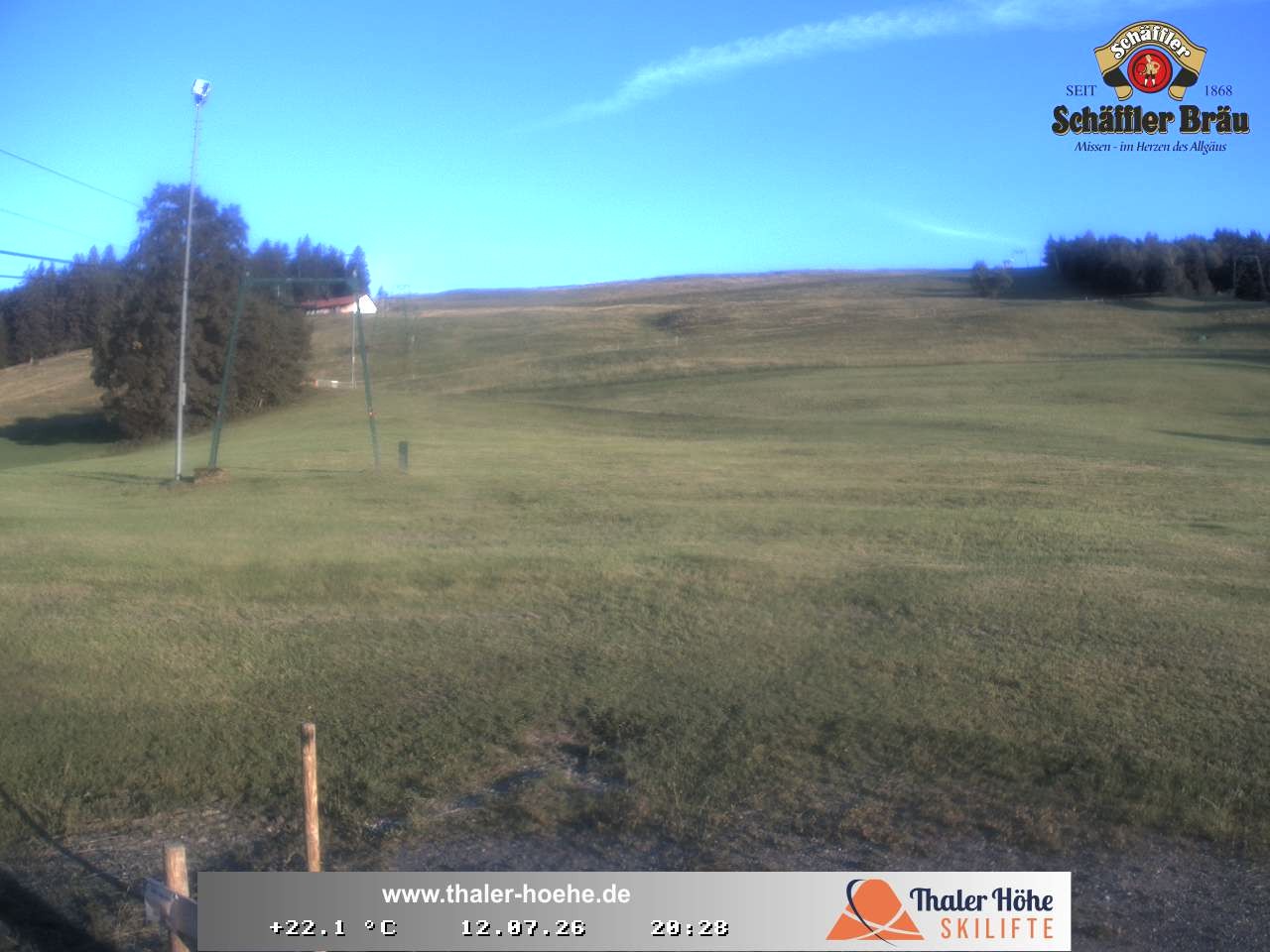 Archiv Foto Webcam Thalerhöhe bei Immenstadt