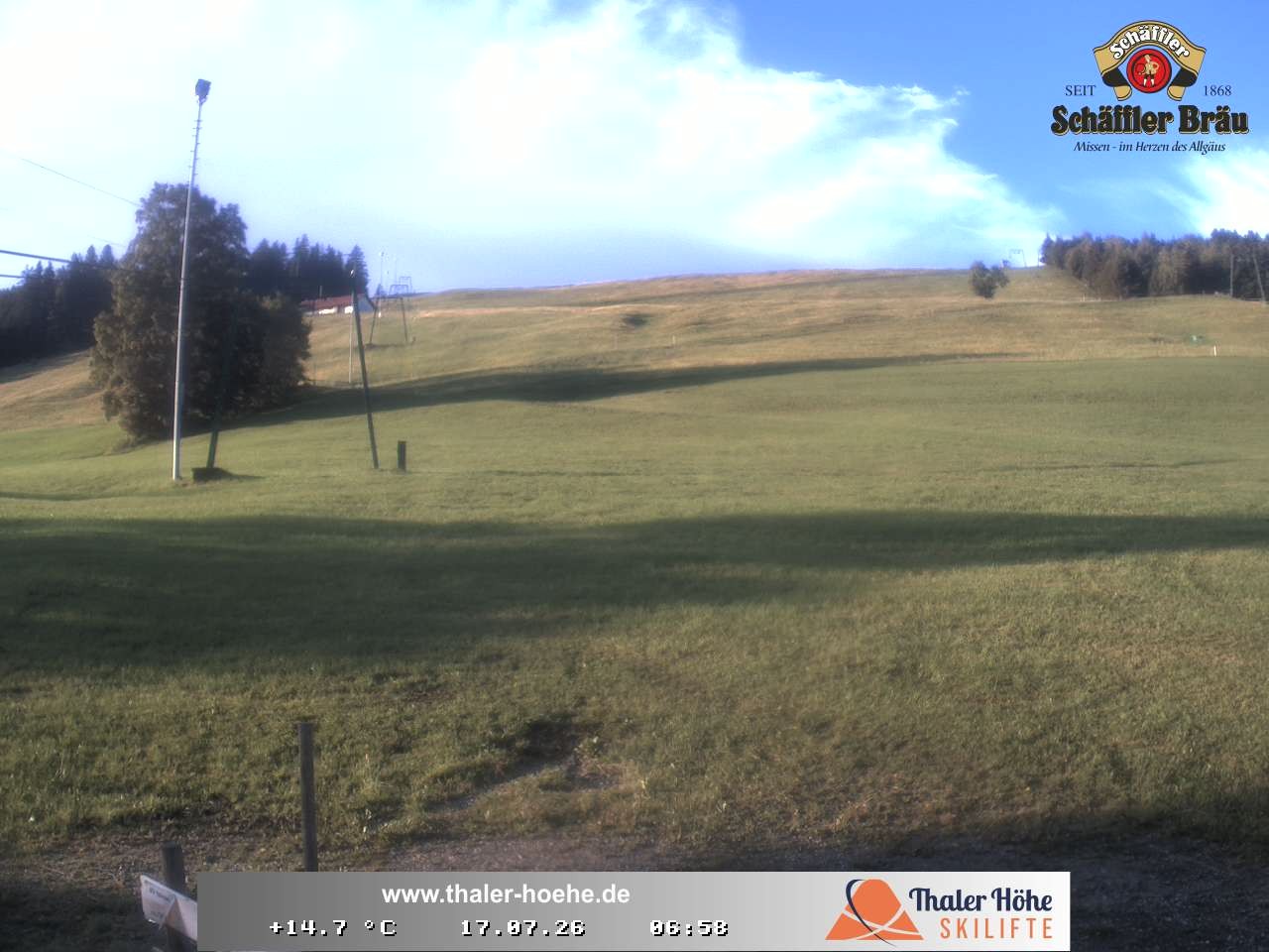 Archiv Foto Webcam Thalerhöhe bei Immenstadt