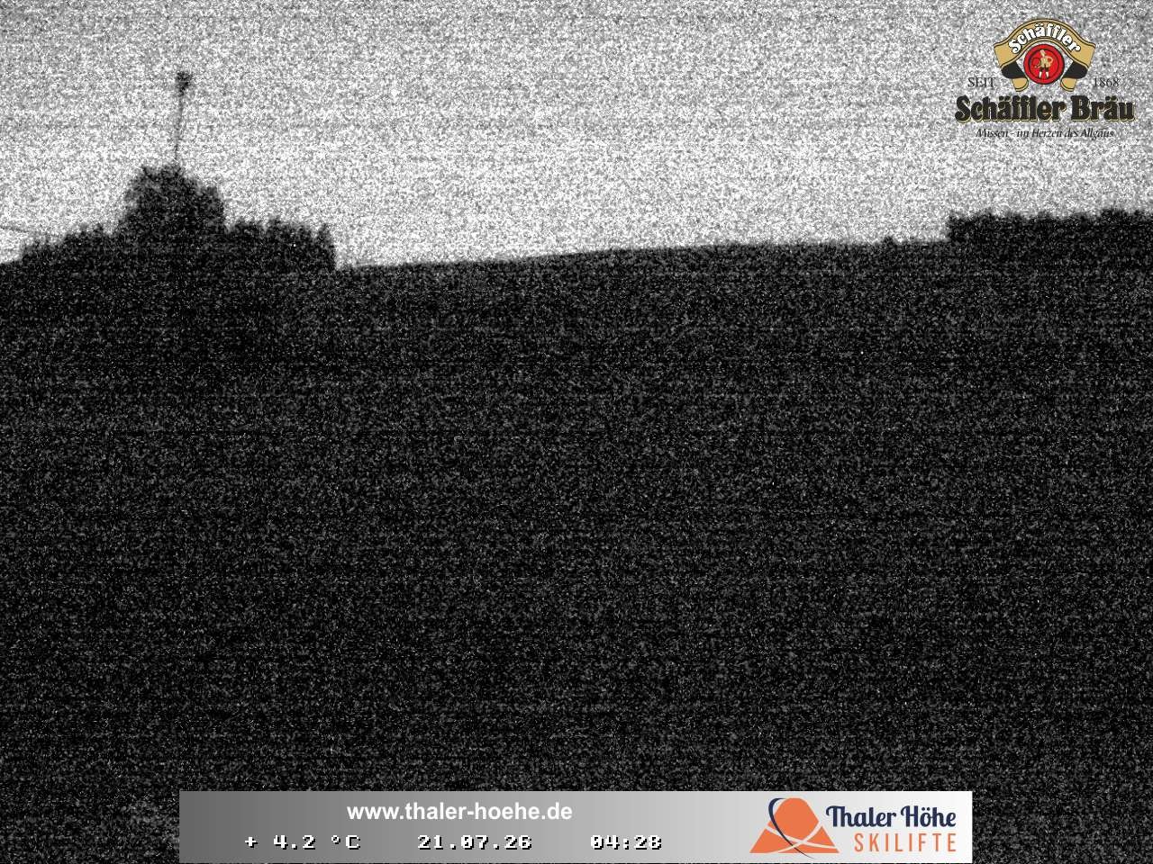 Archiv Foto Webcam Thalerhöhe bei Immenstadt