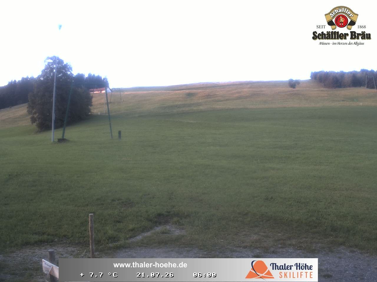 Archiv Foto Webcam Thalerhöhe bei Immenstadt