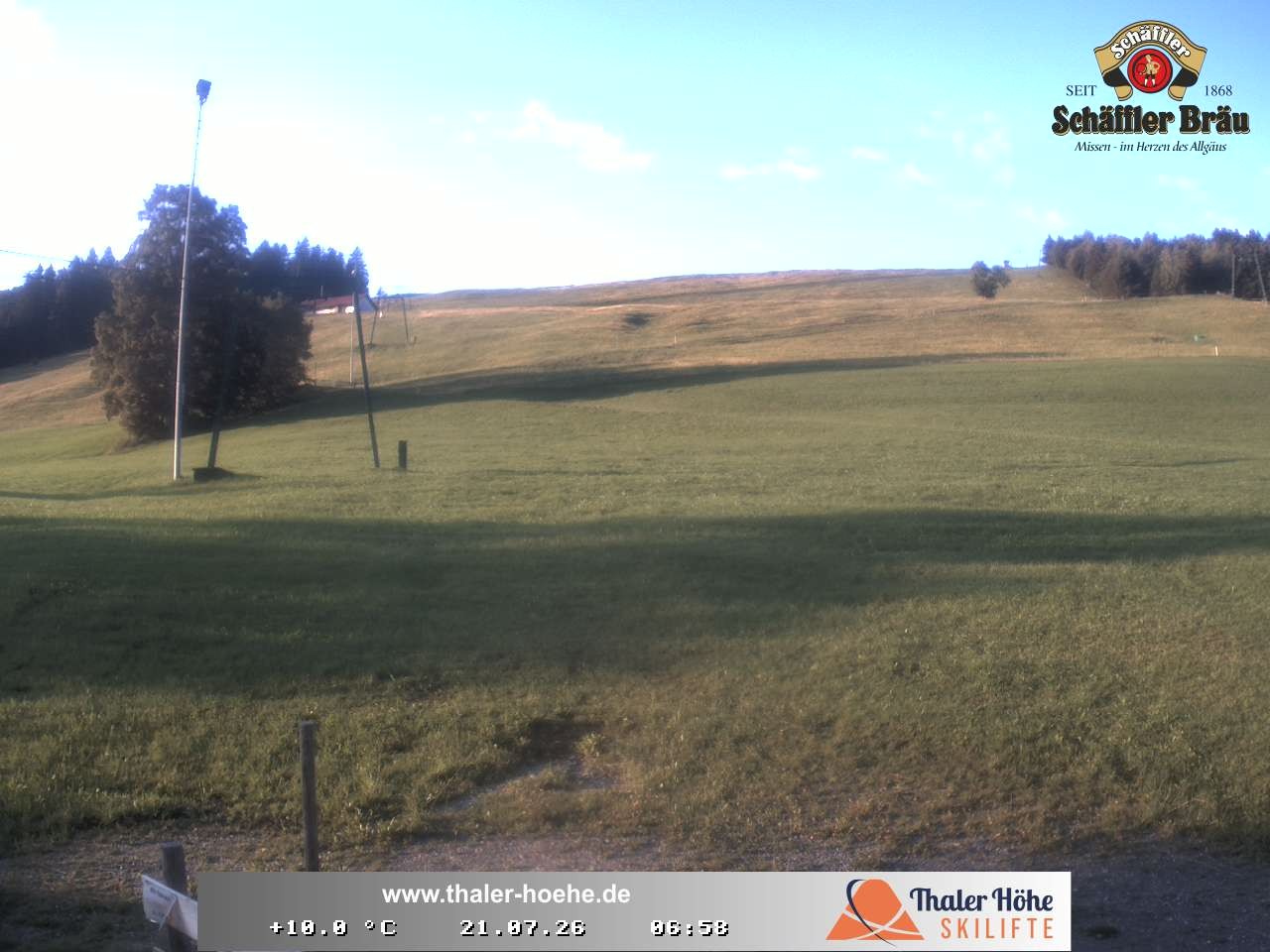 Archiv Foto Webcam Thalerhöhe bei Immenstadt