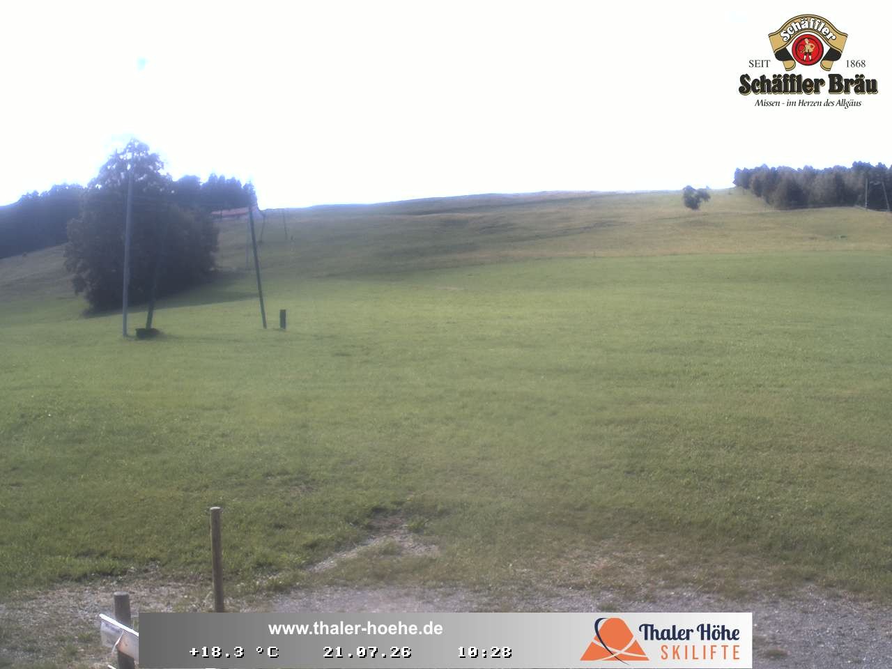 Archiv Foto Webcam Thalerhöhe bei Immenstadt