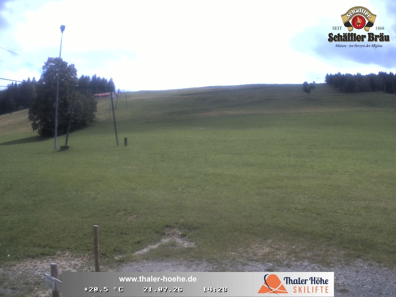 Archiv Foto Webcam Thalerhöhe bei Immenstadt