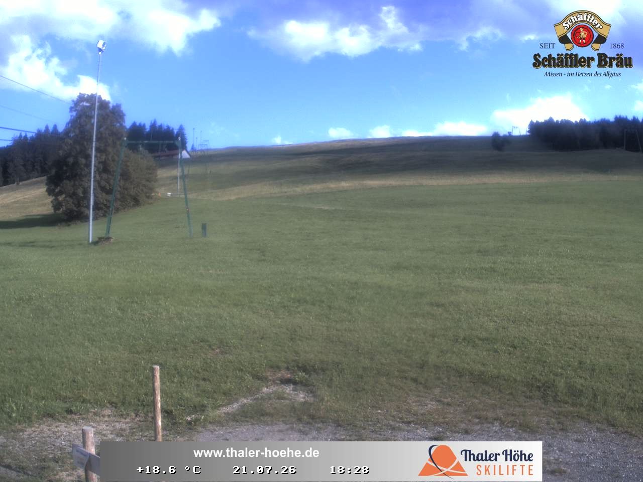 Archiv Foto Webcam Thalerhöhe bei Immenstadt