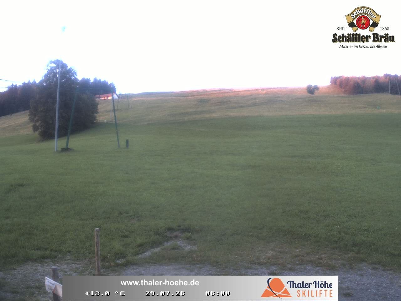 Archiv Foto Webcam Thalerhöhe bei Immenstadt