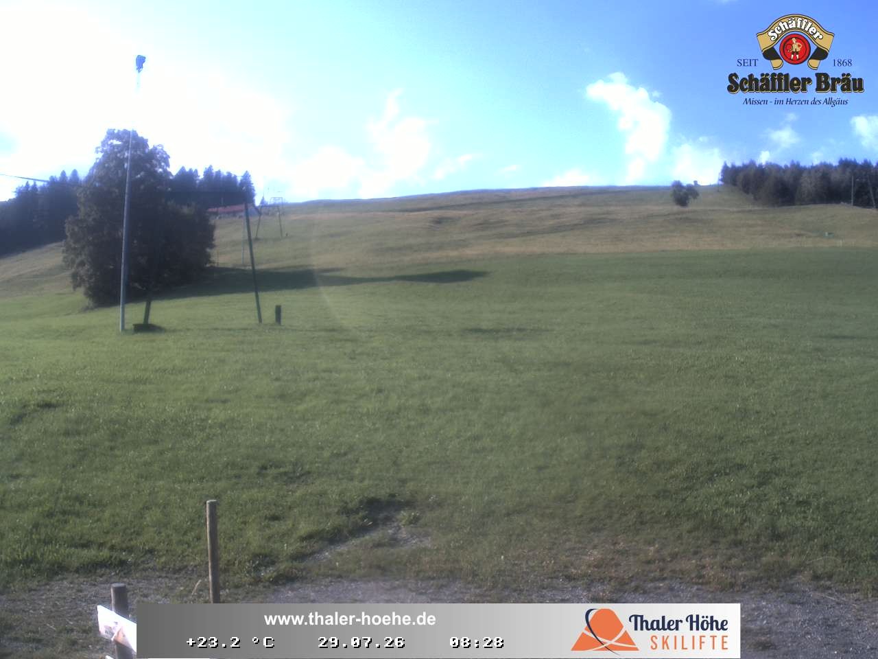Archiv Foto Webcam Thalerhöhe bei Immenstadt