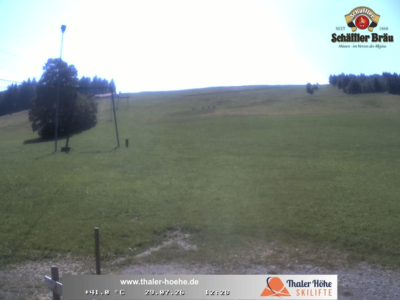Archiv Foto Webcam Thalerhöhe bei Immenstadt