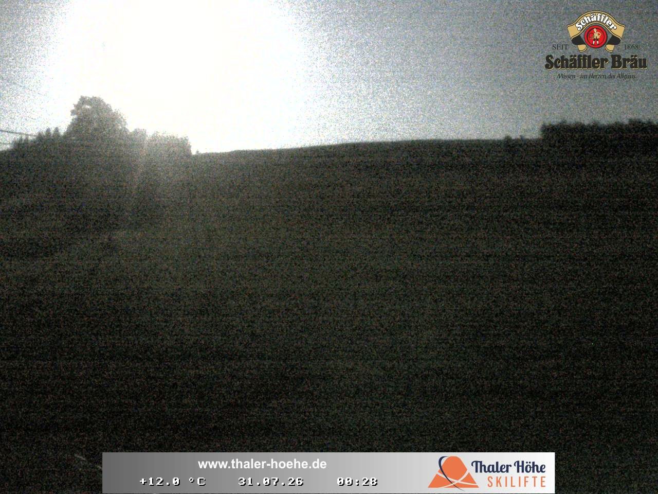 Archiv Foto Webcam Thalerhöhe bei Immenstadt