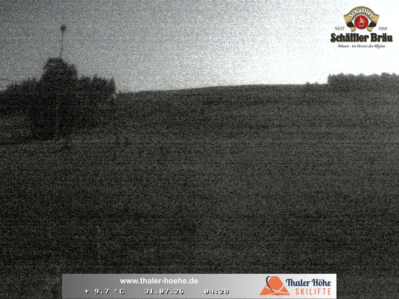 Archiv Foto Webcam Thalerhöhe bei Immenstadt