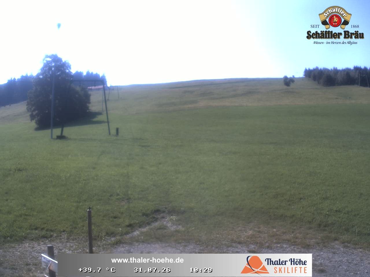 Archiv Foto Webcam Thalerhöhe bei Immenstadt