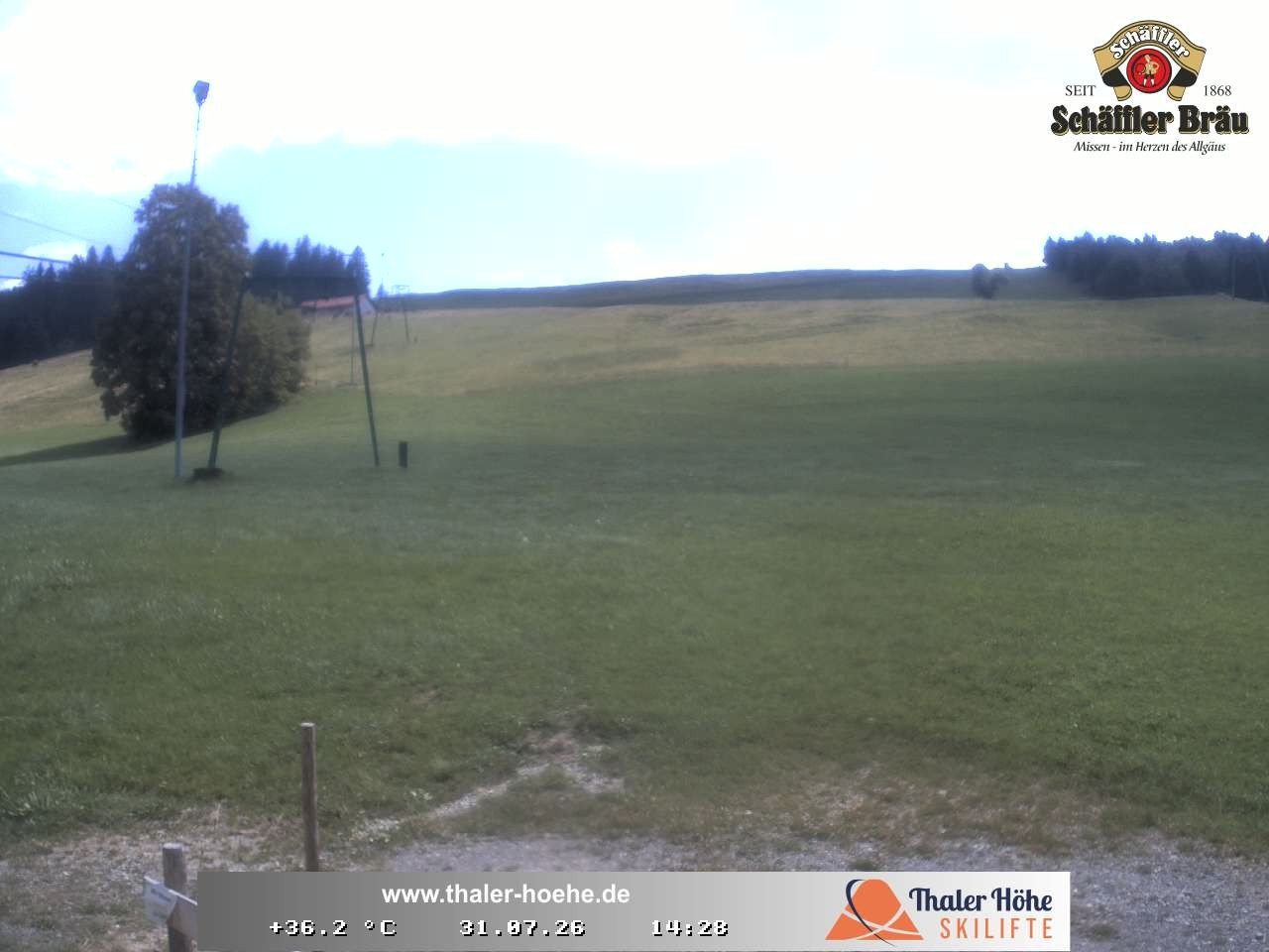 Archiv Foto Webcam Thalerhöhe bei Immenstadt