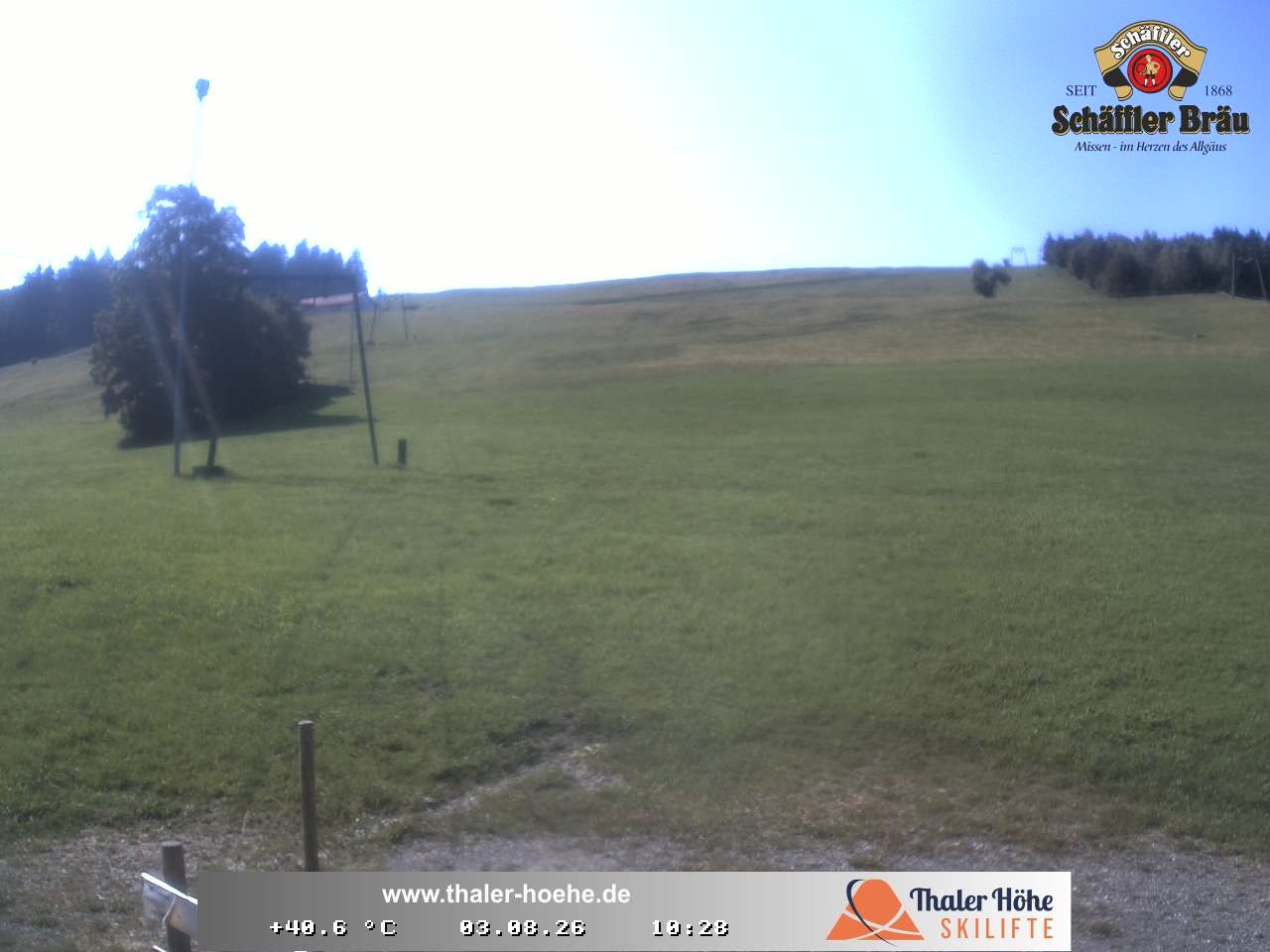 Archived image Webcam Thalerhöhe near Immenstadt