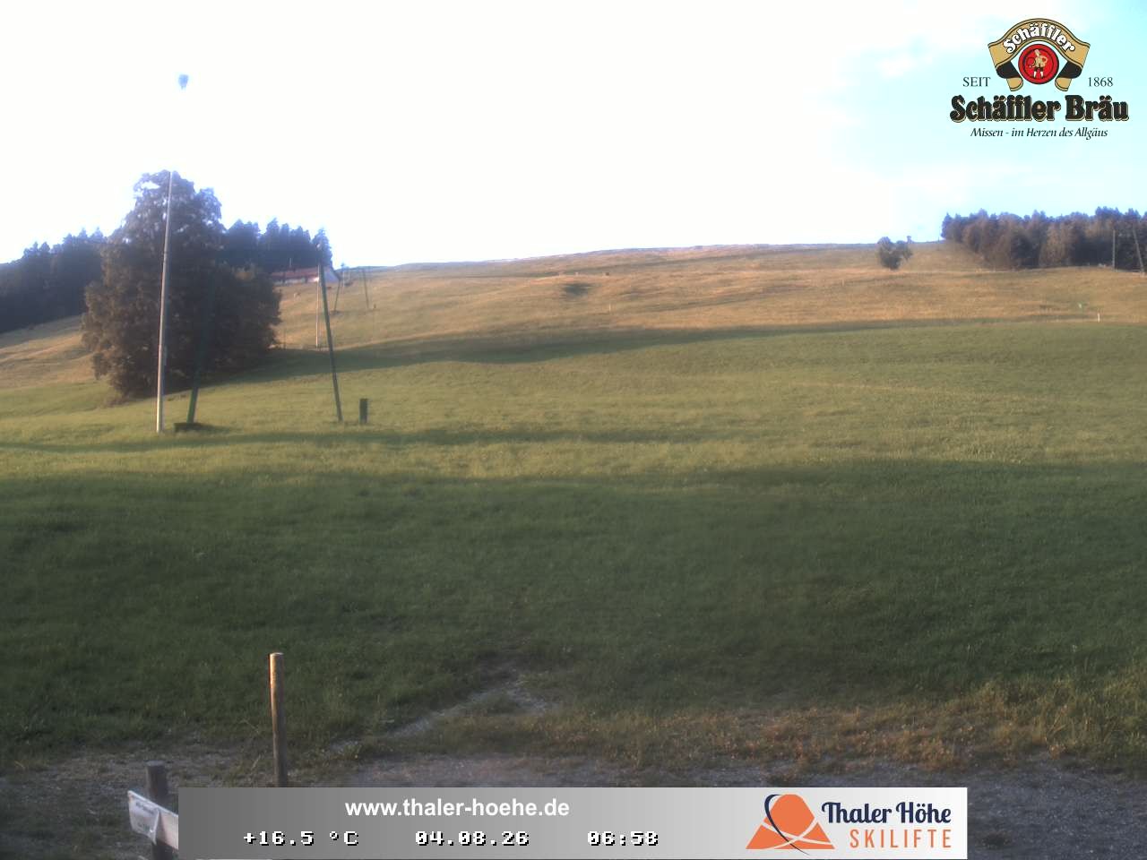 Archiv Foto Webcam Thalerhöhe bei Immenstadt