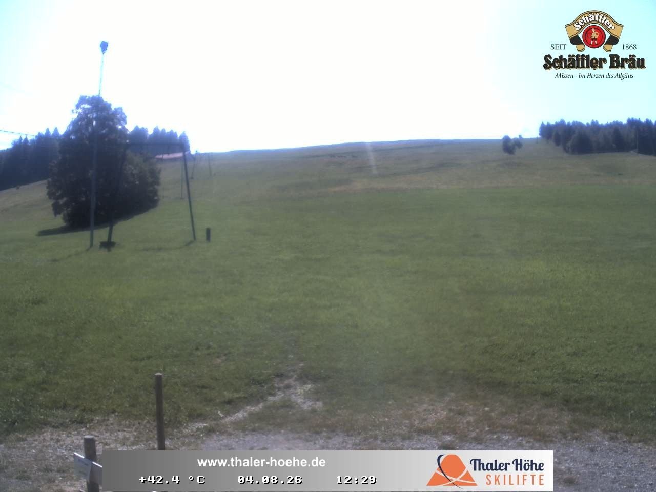 Archiv Foto Webcam Thalerhöhe bei Immenstadt