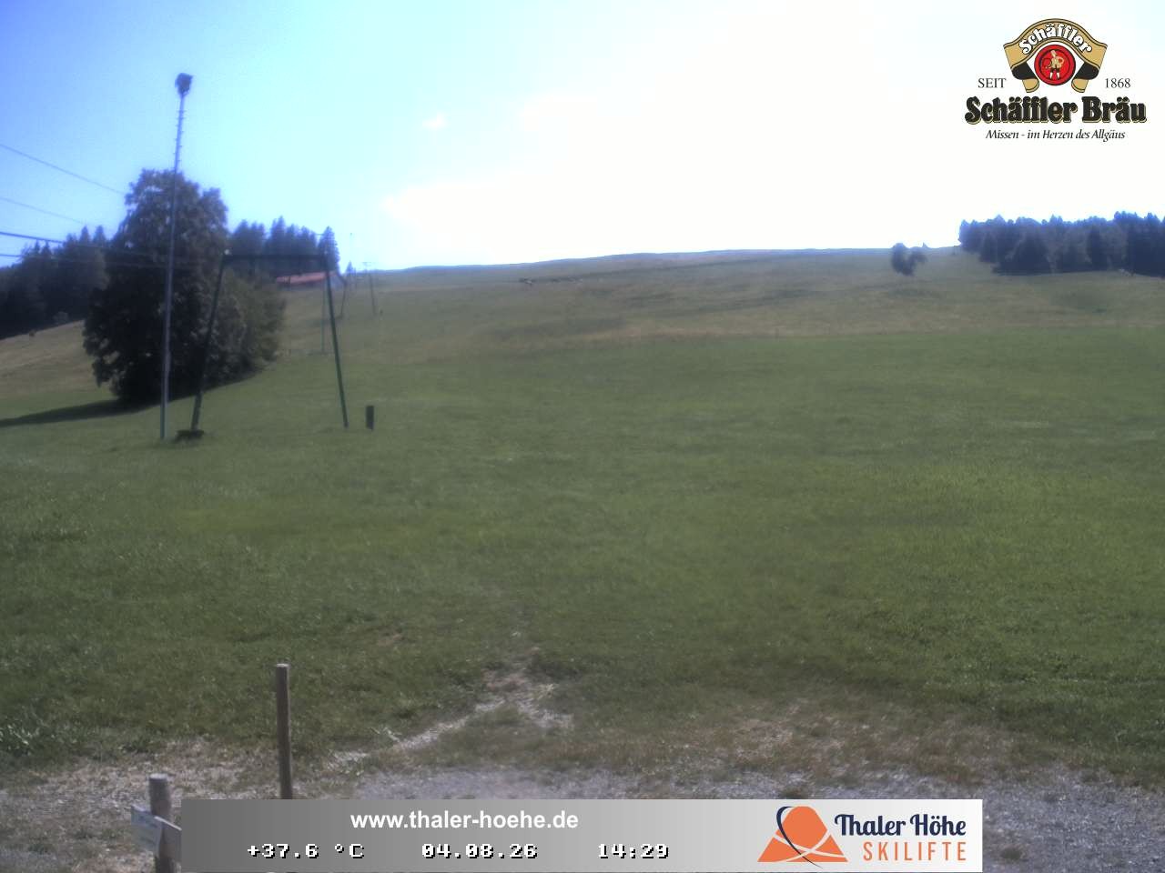 Archiv Foto Webcam Thalerhöhe bei Immenstadt