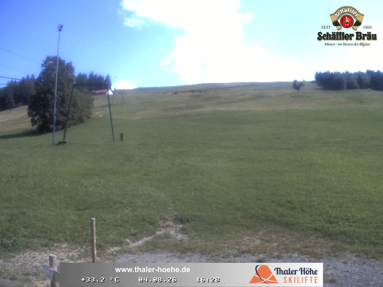 Archiv Foto Webcam Thalerhöhe bei Immenstadt