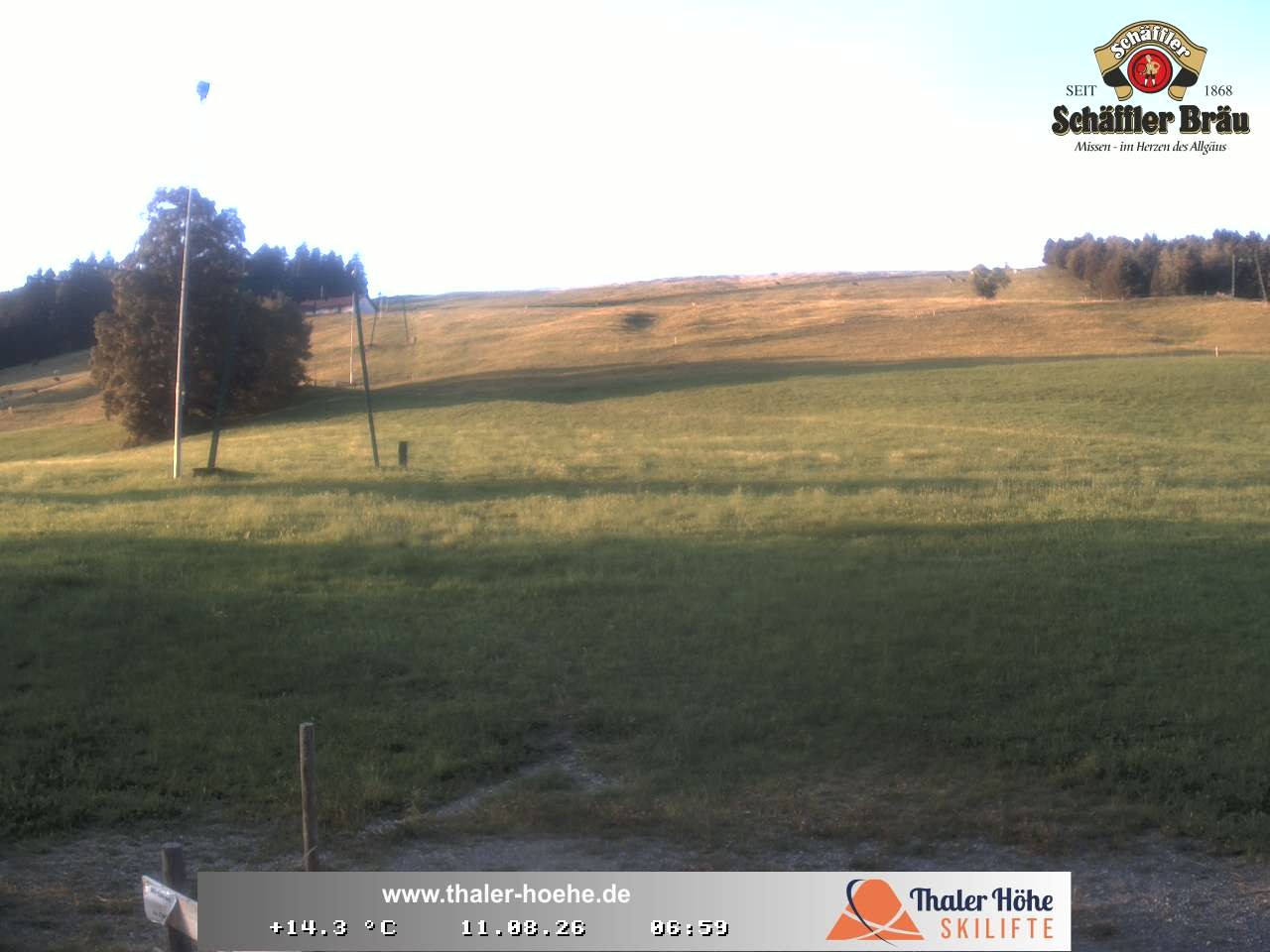 Archiv Foto Webcam Thalerhöhe bei Immenstadt
