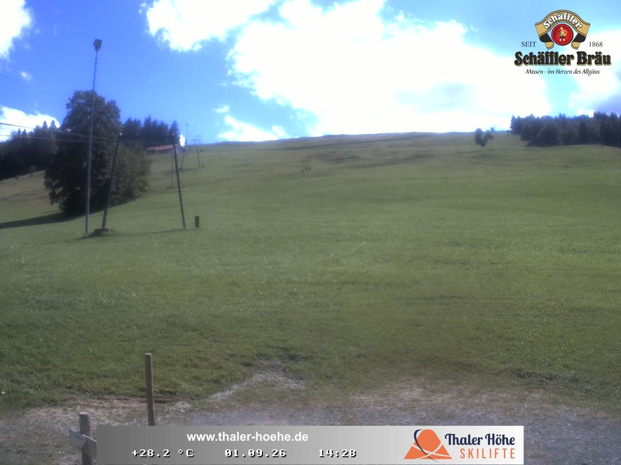 Archiv Foto Webcam Thalerhöhe bei Immenstadt