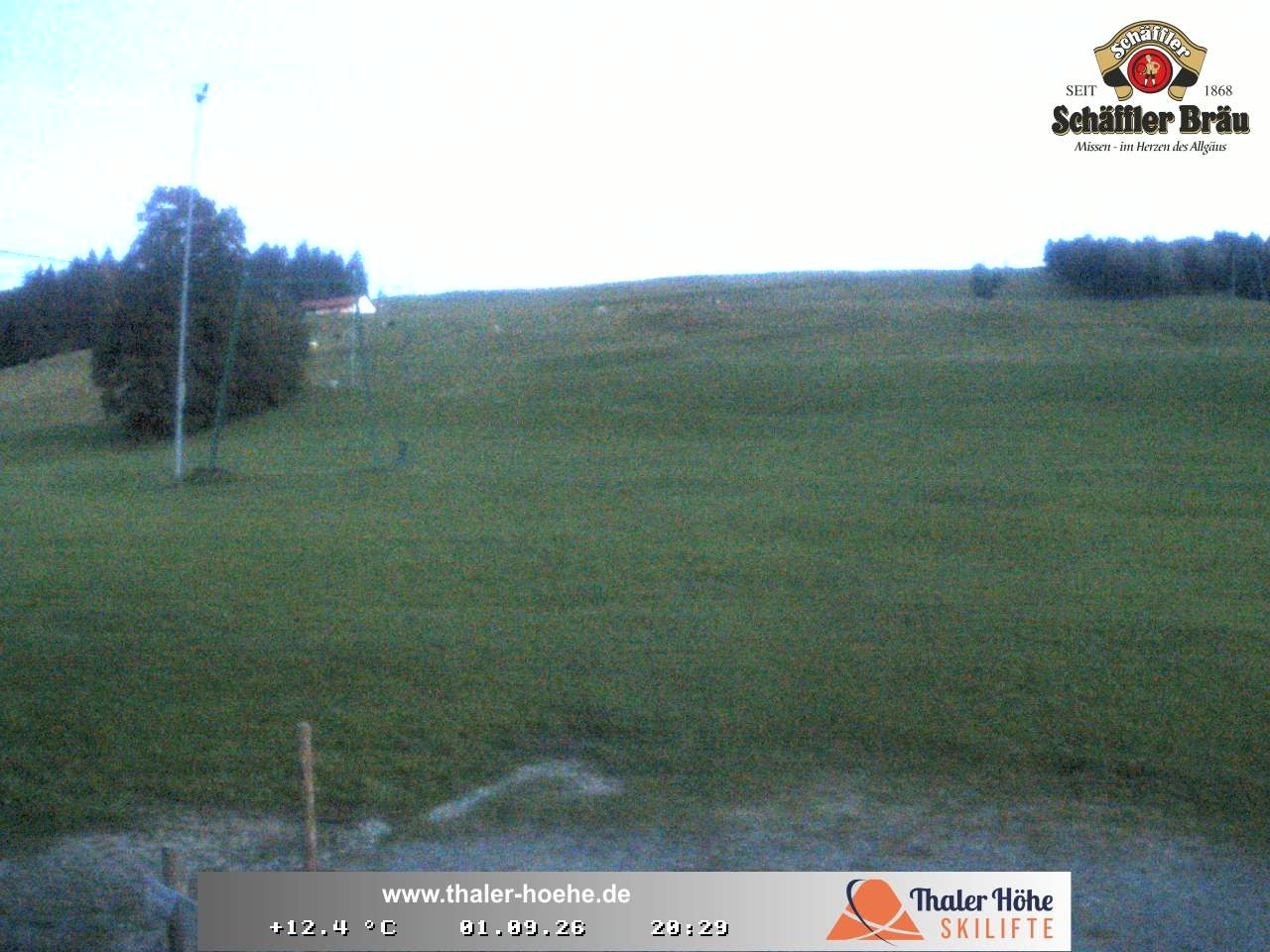 Archiv Foto Webcam Thalerhöhe bei Immenstadt