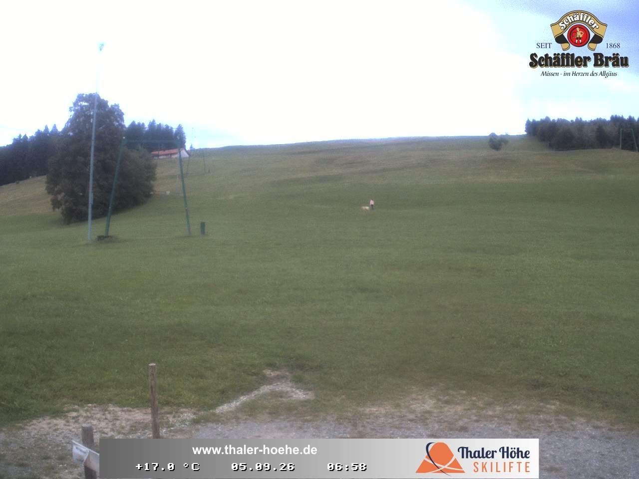 Archived image Webcam Thalerhöhe near Immenstadt