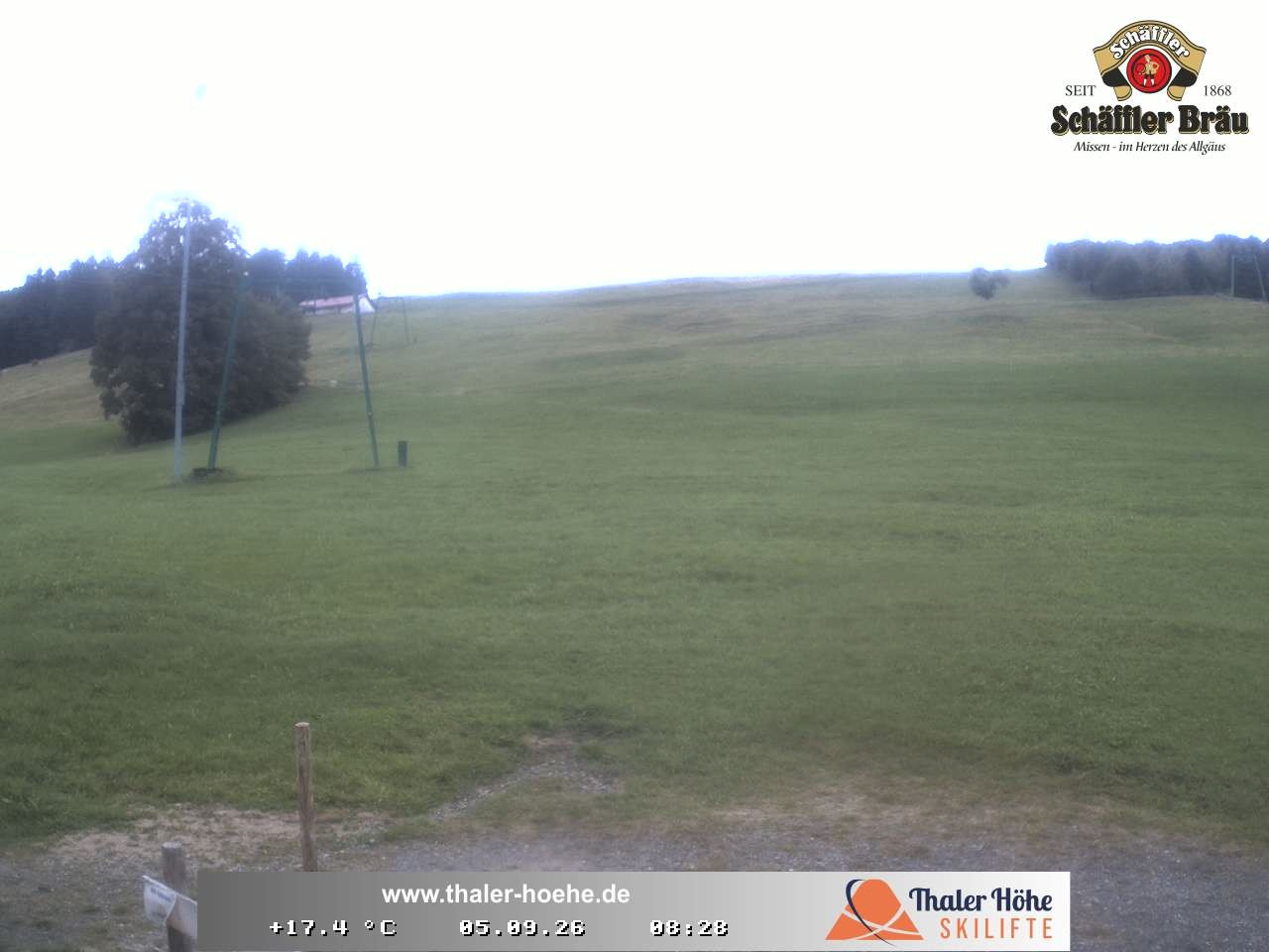 Archived image Webcam Thalerhöhe near Immenstadt