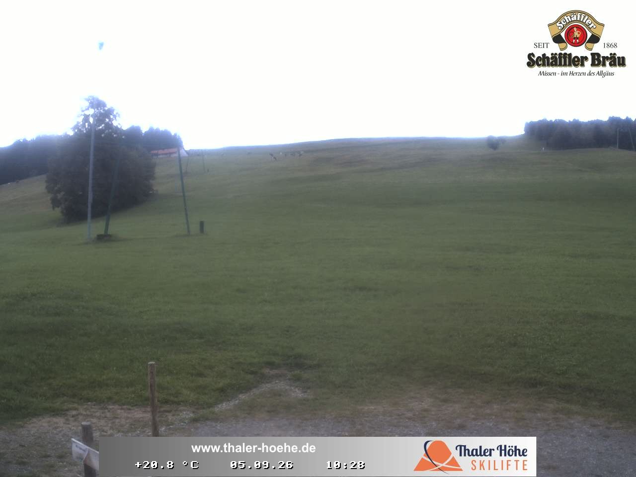 Archived image Webcam Thalerhöhe near Immenstadt