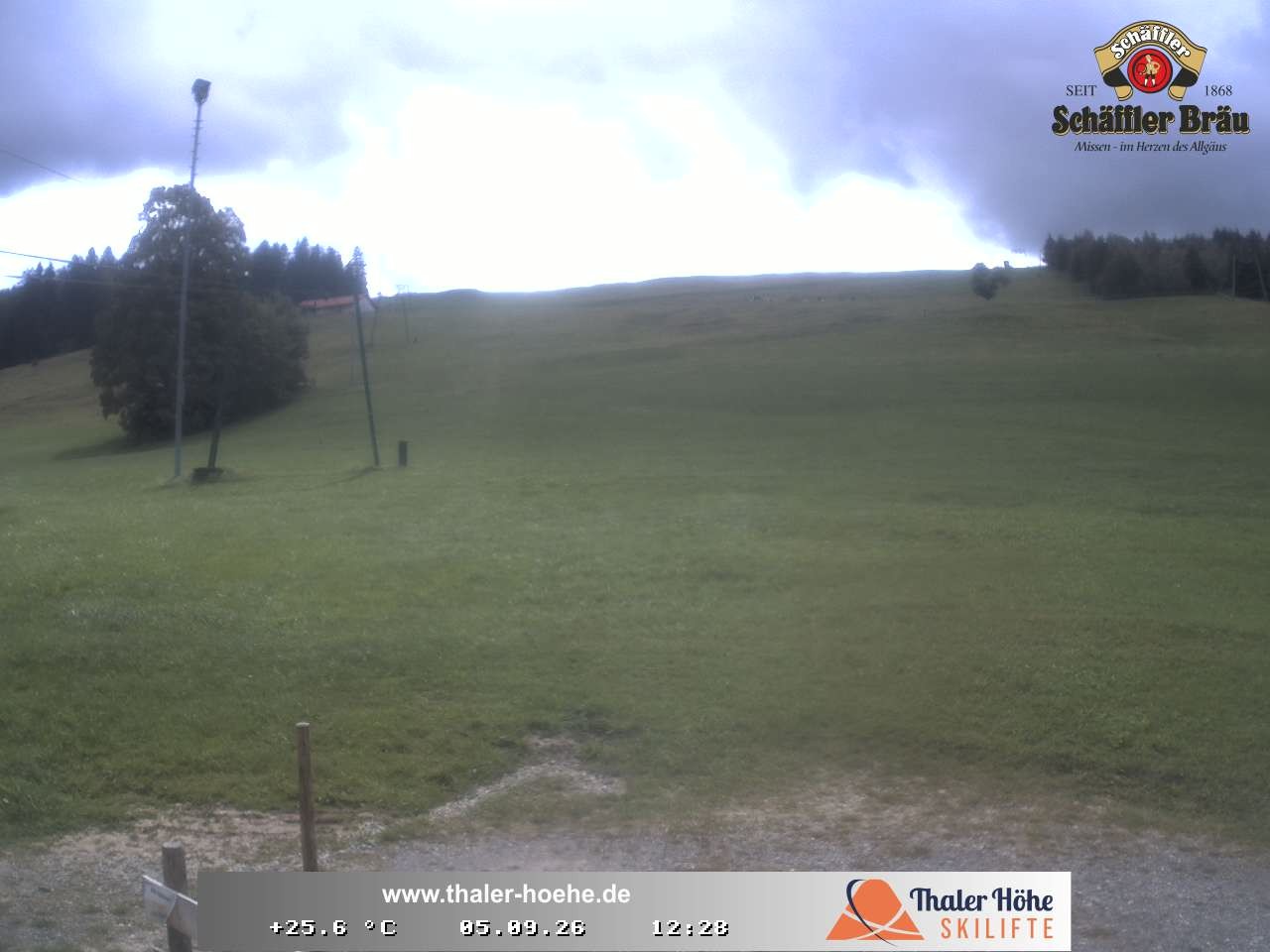 Archived image Webcam Thalerhöhe near Immenstadt