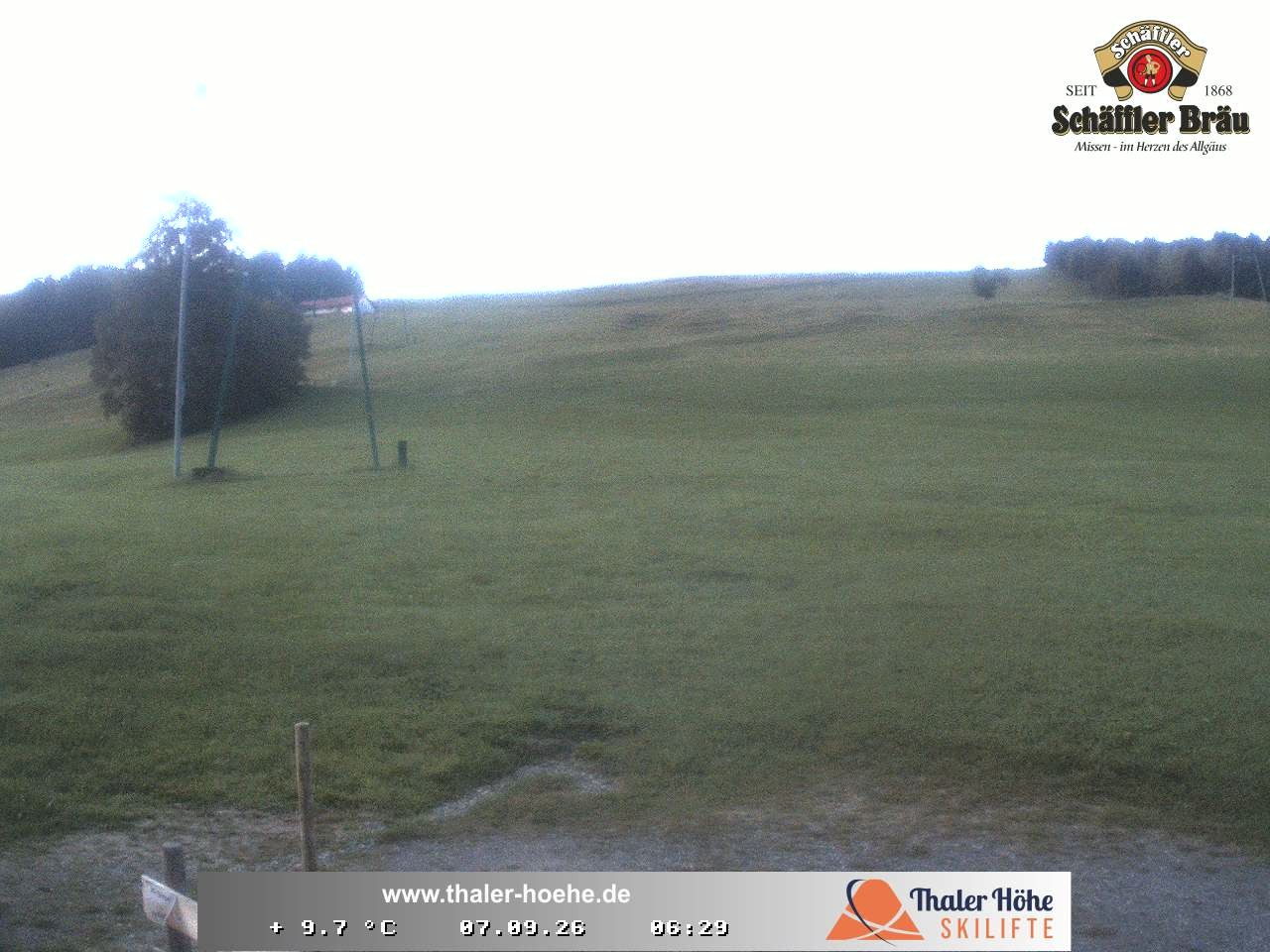 Archiv Foto Webcam Thalerhöhe bei Immenstadt