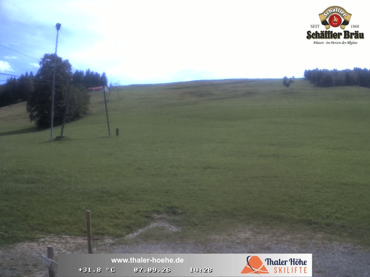 Archiv Foto Webcam Thalerhöhe bei Immenstadt