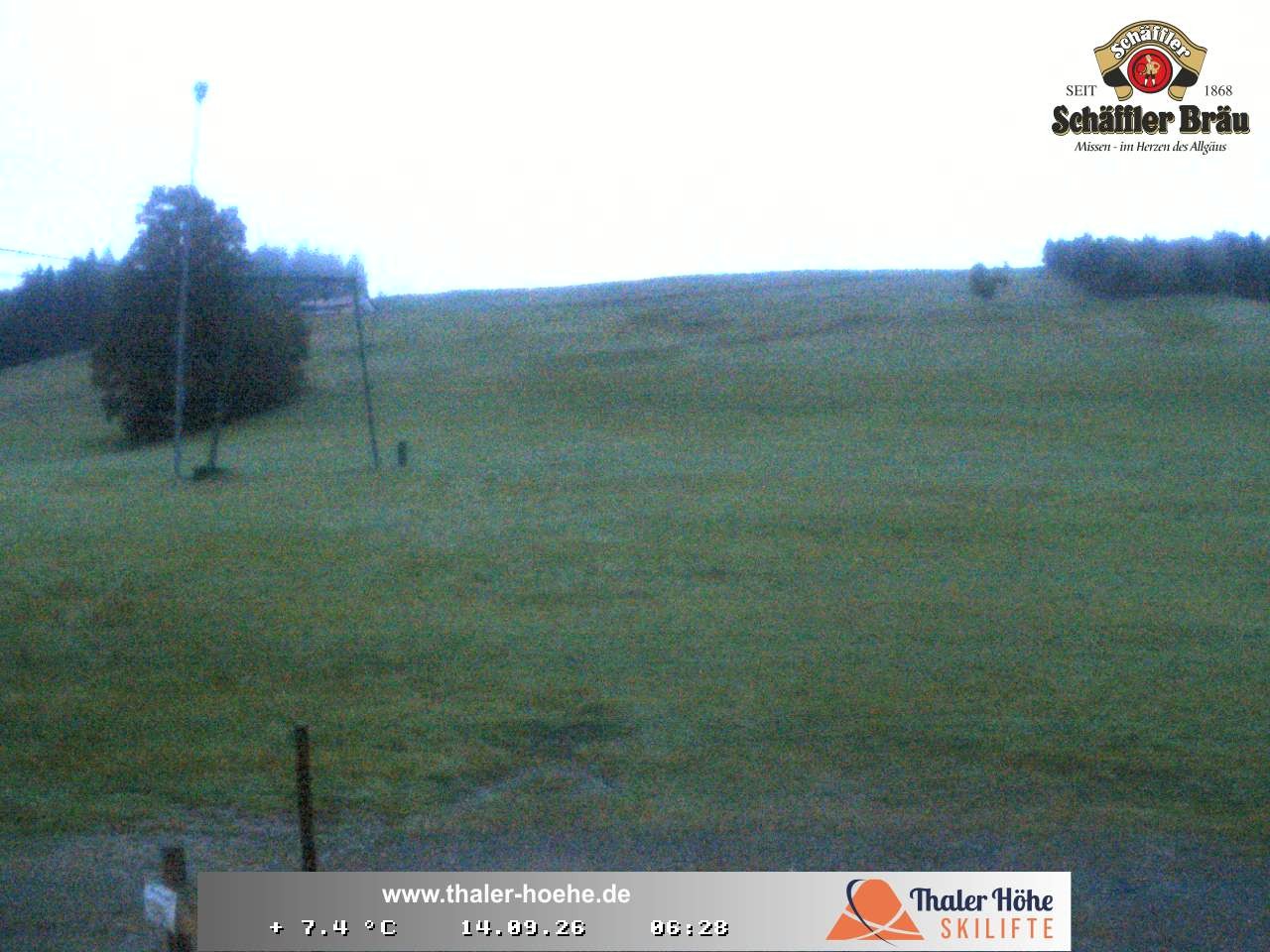 Archiv Foto Webcam Thalerhöhe bei Immenstadt