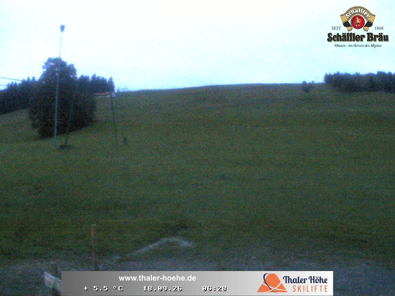 Archiv Foto Webcam Thalerhöhe bei Immenstadt