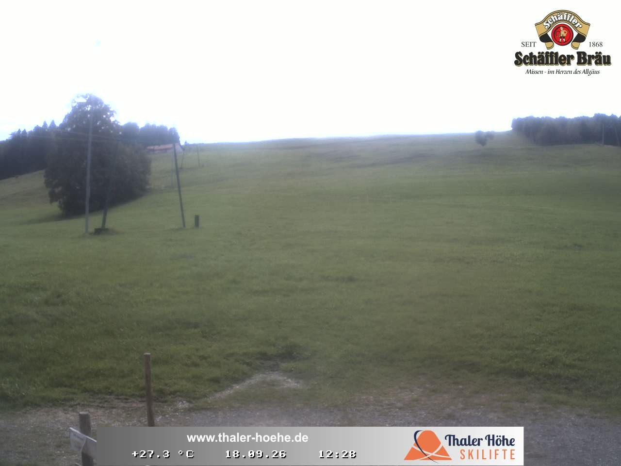 Archiv Foto Webcam Thalerhöhe bei Immenstadt