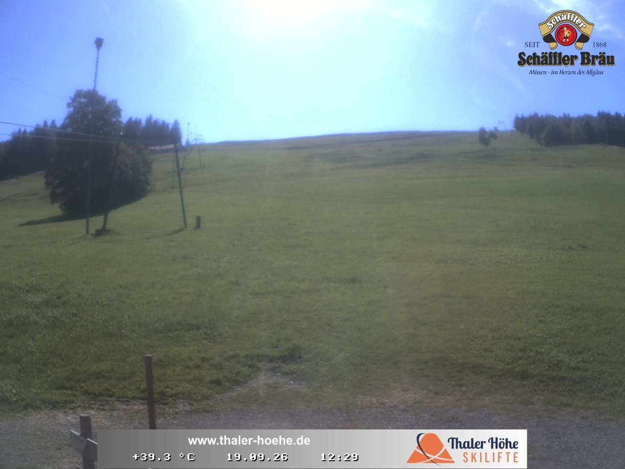 Archiv Foto Webcam Thalerhöhe bei Immenstadt