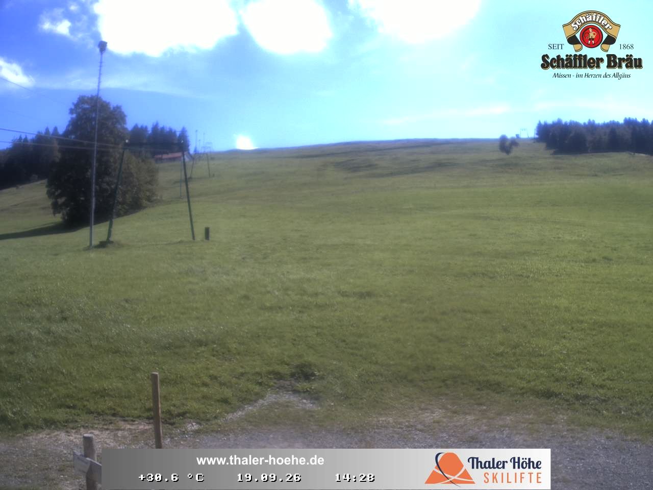 Archiv Foto Webcam Thalerhöhe bei Immenstadt