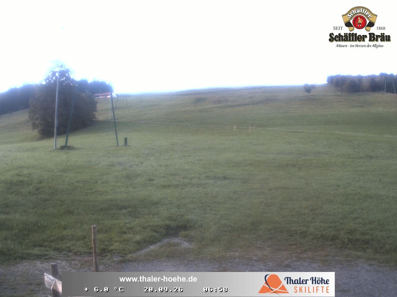 Archived image Webcam Thalerhöhe near Immenstadt