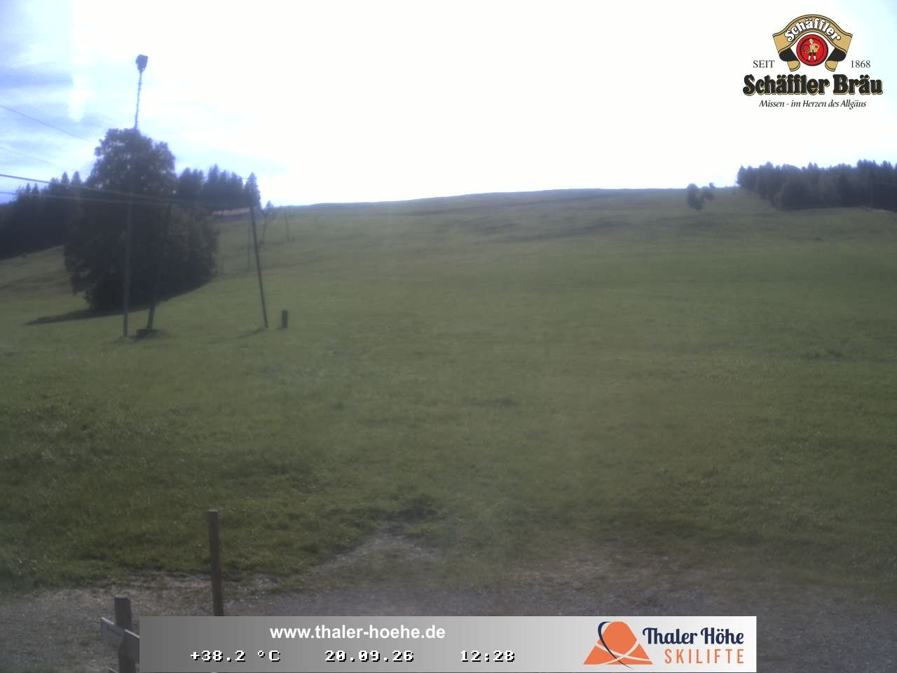 Archived image Webcam Thalerhöhe near Immenstadt