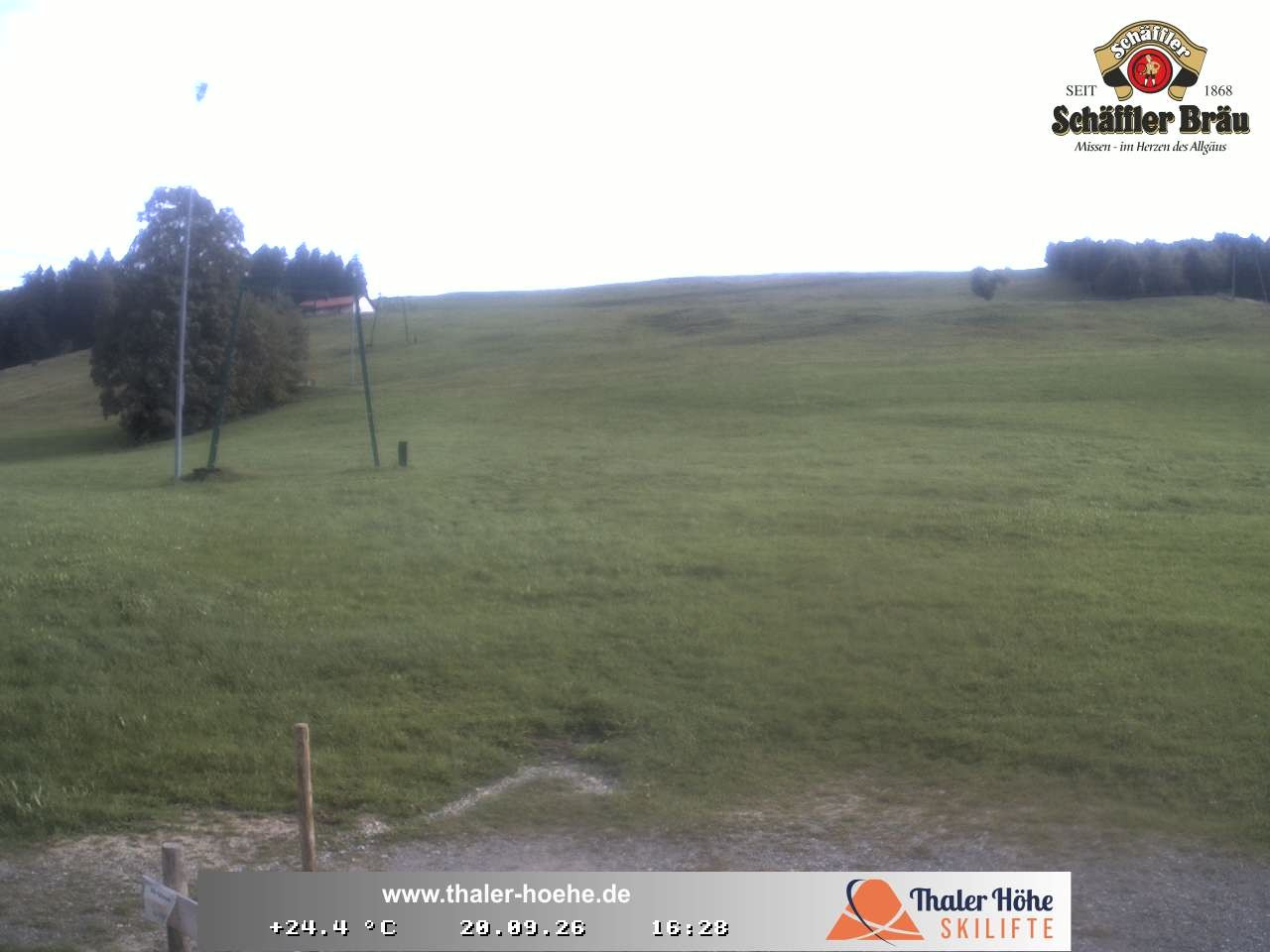 Archived image Webcam Thalerhöhe near Immenstadt