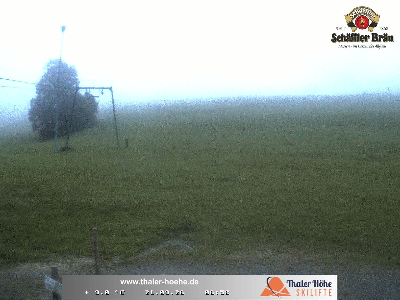 Archiv Foto Webcam Thalerhöhe bei Immenstadt