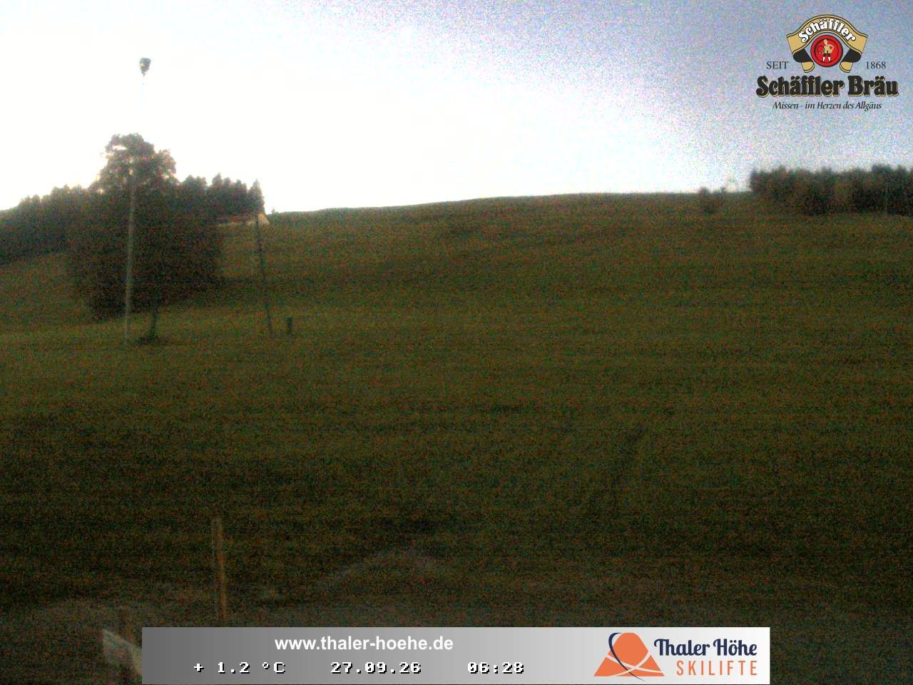 Archiv Foto Webcam Thalerhöhe bei Immenstadt