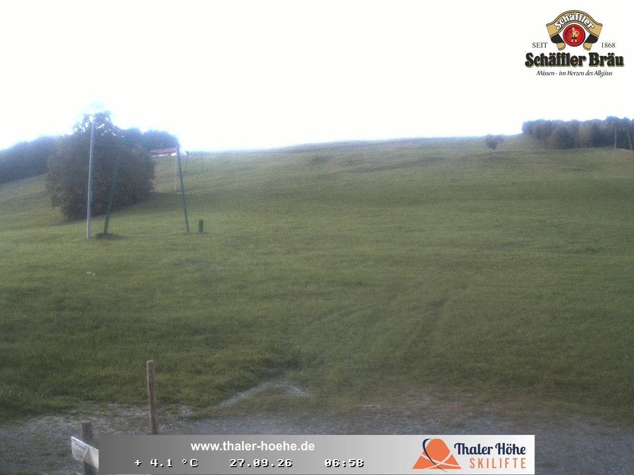 Archiv Foto Webcam Thalerhöhe bei Immenstadt
