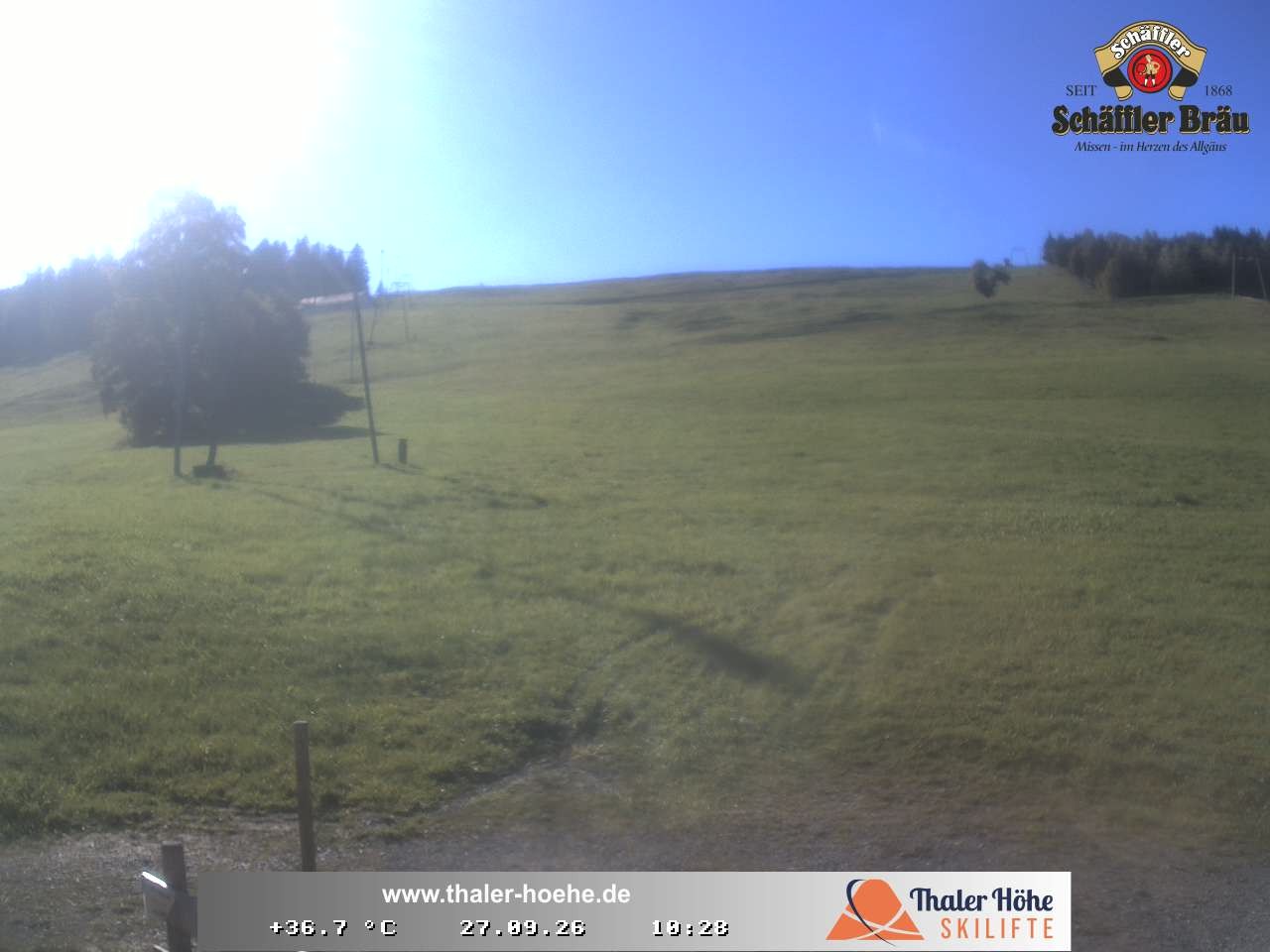 Archiv Foto Webcam Thalerhöhe bei Immenstadt